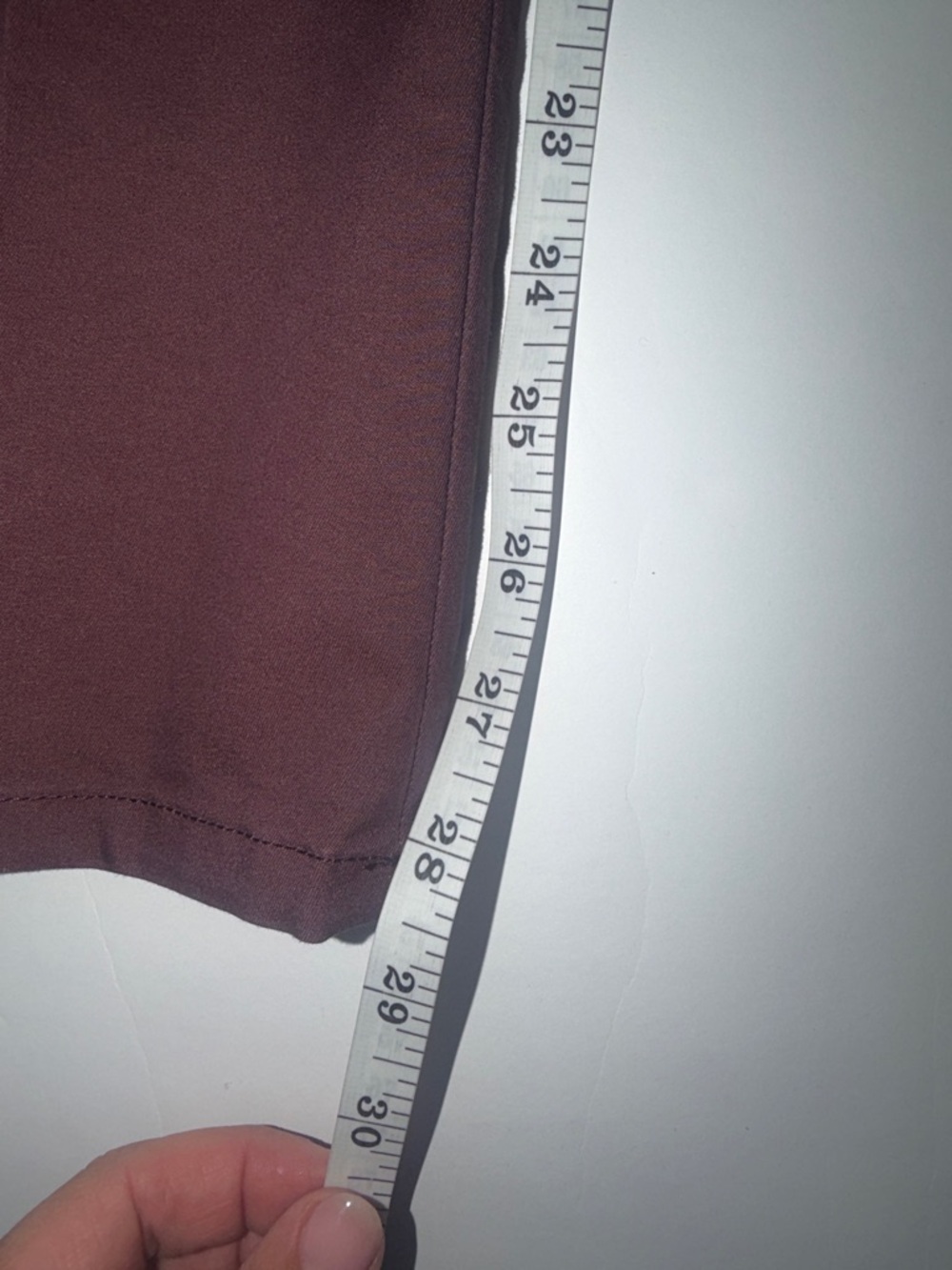 Perry Ellis Chino Pants in Burgundy - Picture 3 of 4